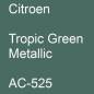 Preview: Citroen, Tropic Green Metallic, AC-525.